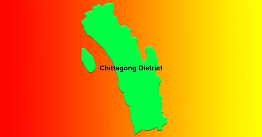 Chittagong District map