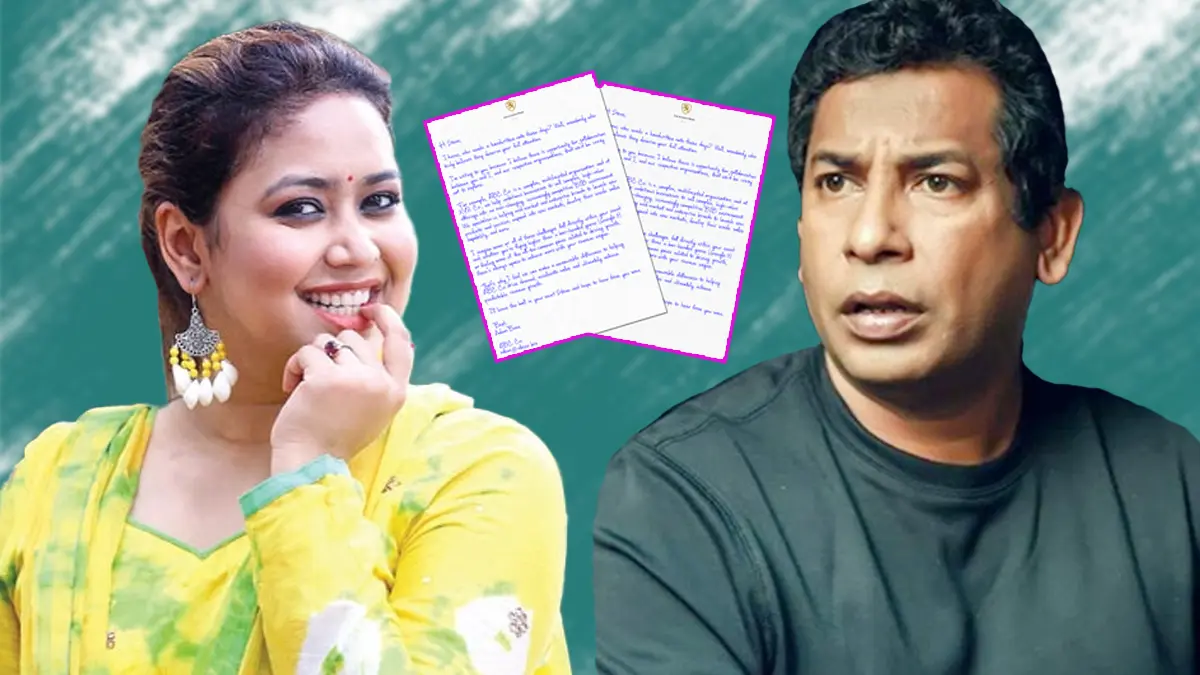 মোশাররফকে প্রকাশ্যে চিঠি দিলেন ভাবনা | Letter To Musharraf