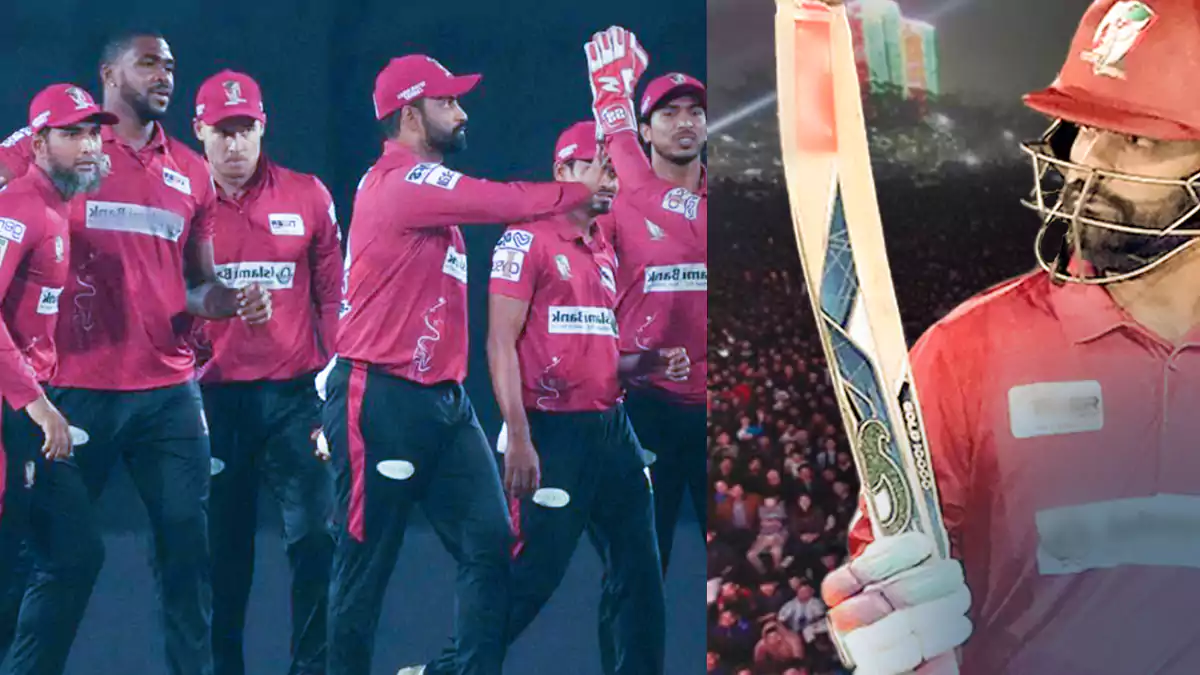 কুমিল্লাকে উড়িয়ে বিপিএলের নতুন ইতিহাস লিখলো বরিশাল